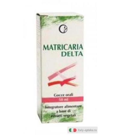 Matricaria Delta Soluzione Ialuronica utile per disturbi gastrici 50ml