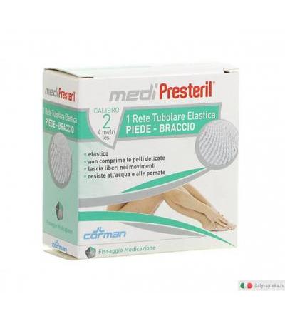 Medi Presteril 1 rete tubolare Elastica Piede e braccio calibro 2 lunghezza 4 metri tesi