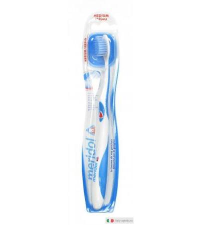 Meridol Spazzolino medio azzurro