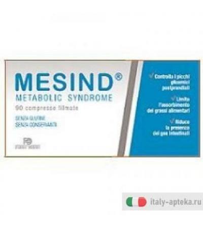 Mesind Metabolic Syndrome benessere gastrointestinale 90 capsule