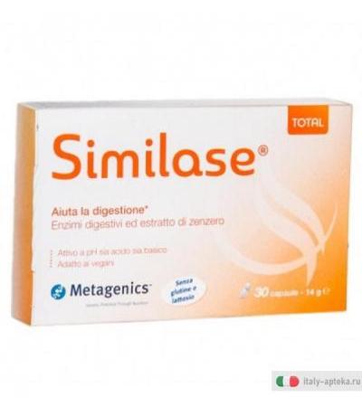 Metagenics Similase Total integratore alimentare utile per la digestione 30 capsule