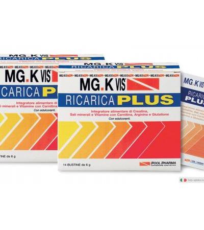 MG.K VIS Ricarica Plus Tono e Vigore 14 bustine + IN OMAGGIO 14 BUSTINE
