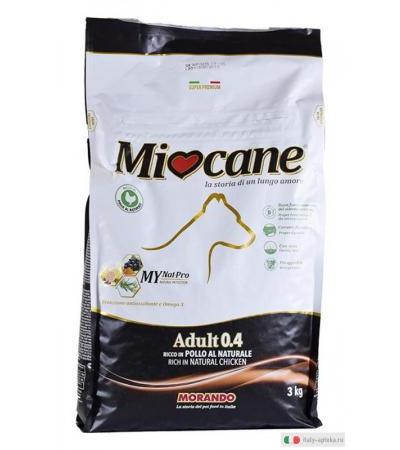 MioCane Adult 0.4 crocchette per cani con pollo 3kg