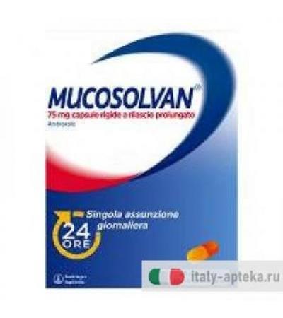 Mucosolvan 75mg 24ore 20 capsule a rilascio prolungato