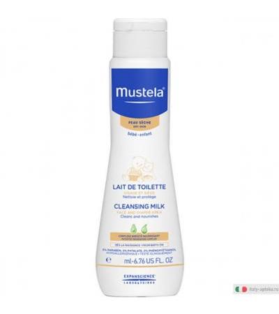 Mustela Pelle Secca Latte di toilette detergente flacone 750ml