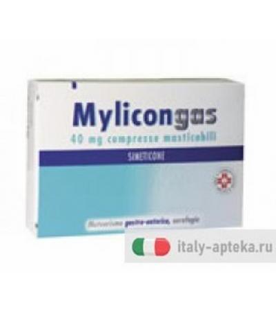 Mylicongas meteorismo 40mg 50 compresse masticabili