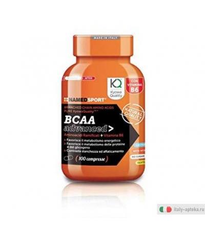 Named BCAA Advanced utile per gli sportivi 100 compresse