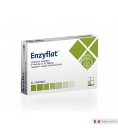 Named Enzyflat integratore alimentare utile per la flora intestinale 30 compresse