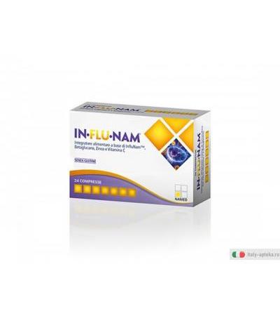Named Influnam benessere delle vie respiratorie 24 compresse