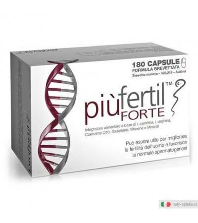 Named Piufertil Forte integratore alimentare utile per l'apparato uro-genitale 180 capsule