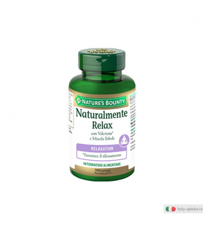 Nature's Bounty Naturalmente Relax integratore alimentare per il rilassamento 100 capsule
