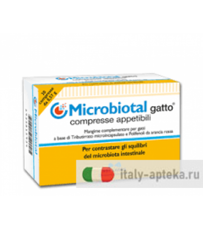 Nbf lanes Microbiotal gatto 30 compresse