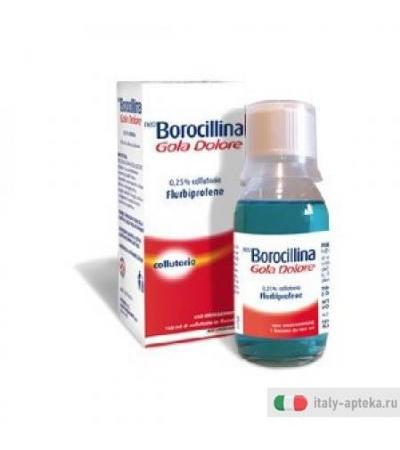 Neoborocillina Gola Dolore Collutorio flacone 160 ml