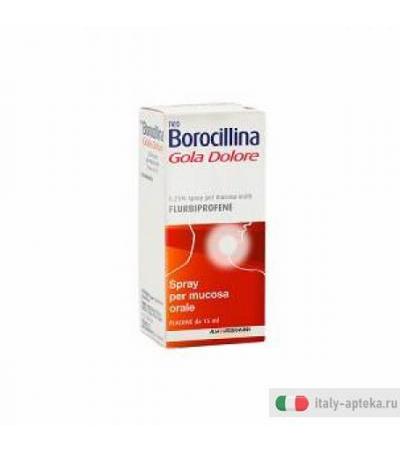 Neoborocillina Gola Dolore Spray 15 ml gusto menta