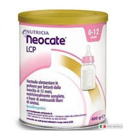 Nutricia Neocate LCP Polvere per lattanti dalla nascita fino ai 12 mesi 400g