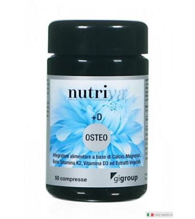 NUTRIVA Osteo integratore +D 50 cpr