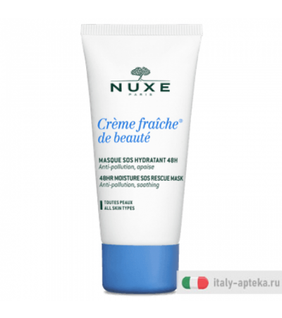 Nuxe Crème Fraiche de Beauté Maschera idratante SOS 48h 50ml