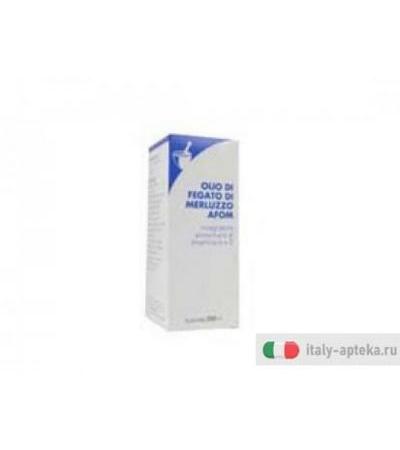 Olio di Fegato Di Merluzzo Afom 200 ml