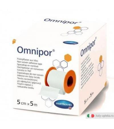 Omnipor Cerotto in Rocchetto 5cm x 5m