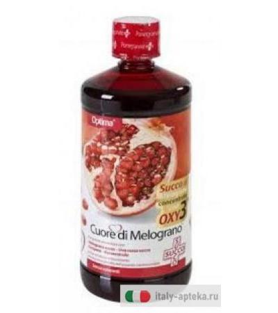 Optima Cuore di Melograno Succo integratore alimentare antiossidante 1 litro