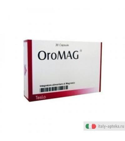 Oromag integratore di magnesio 30 capsule