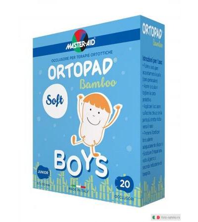 Ortopad Boys Soft Bamboo Junior 20 pezzi dim. 67x50mm