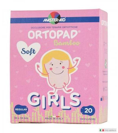 Ortopad Soft Girl Bamboo Regular 20 pezzi dim. 85x59mm