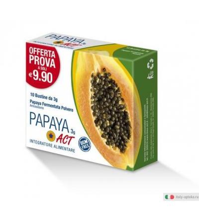 Papaya Act protegge dallo stress ossidativo 10 bustine