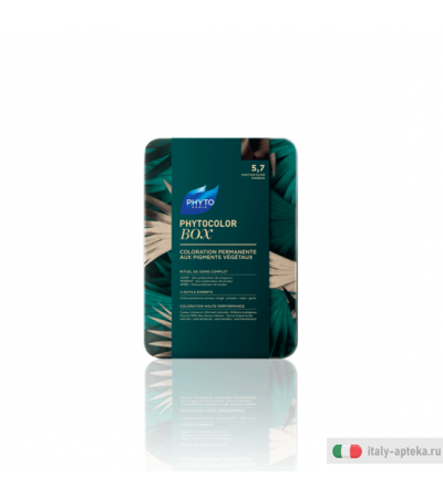 Phytocolor Box 5,7 Castano Chiaro Tabacco Colorazione permanente