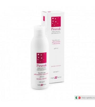 Piruvak Emulsione Detergente specifica per pelli acneiche e seborroiche 150ml