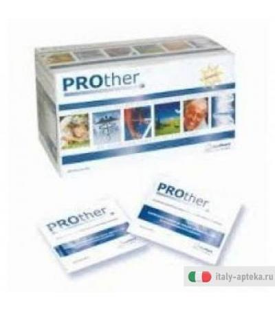 Prother concentrato di proteine isolate dal siero di latte 15 bustine da 20g