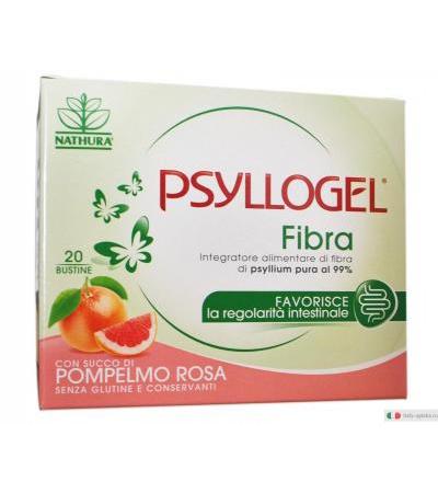Psyllogel fibra integratore con succo di pompelmo rosa 20 bustine