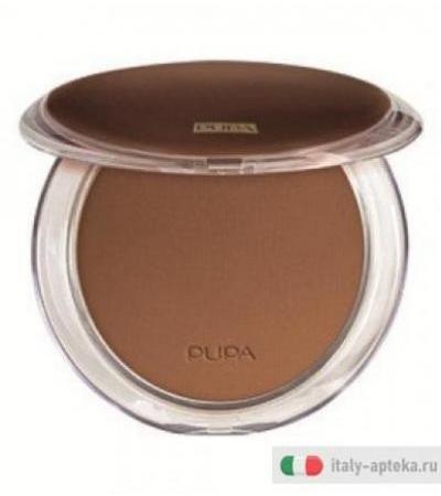 Pupa Desert Bronzing Powder Terra compatta effetto abbronzante n. 04 Sparkle Brown