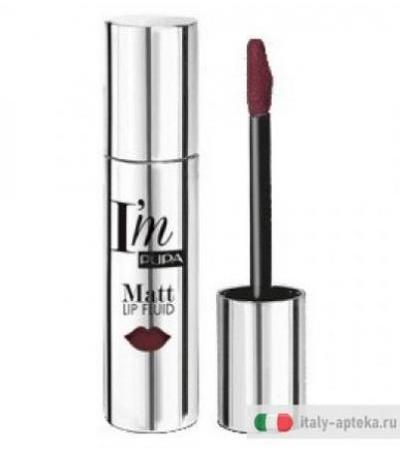 Pupa I'M Matt Lip Fluid Rossetto Liquido n.096 Pale Mauve