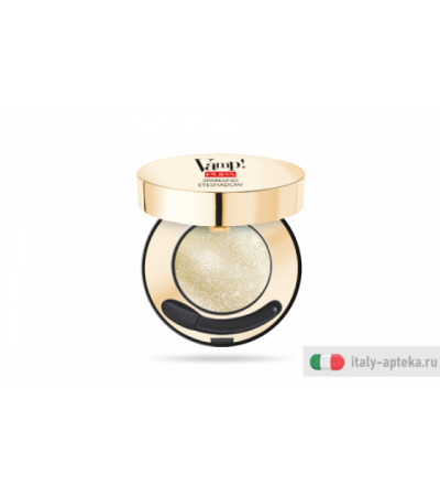 Pupa Vamp! Sparkling Eyeshadow Ombretto effetto scintillante n.001 Shimmering Gold