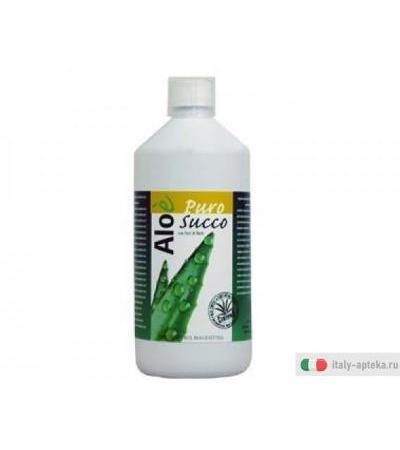 Puro Succo d'Aloe con fiori di Bach - 1000ml