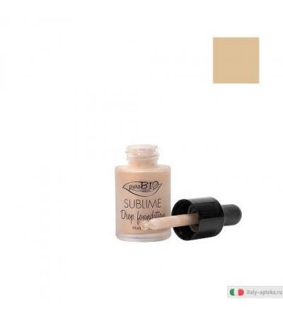 Purobio Sublime Fondotinta Fluido SPF10 anti-inquinamento n.02 15ml