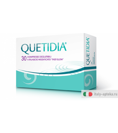 Quetidia stress e insonnia 30 compresse deglutibili
