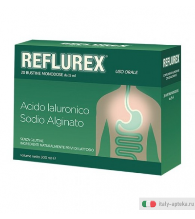 Reflurex reflusso gastrico 20 bustine monodose