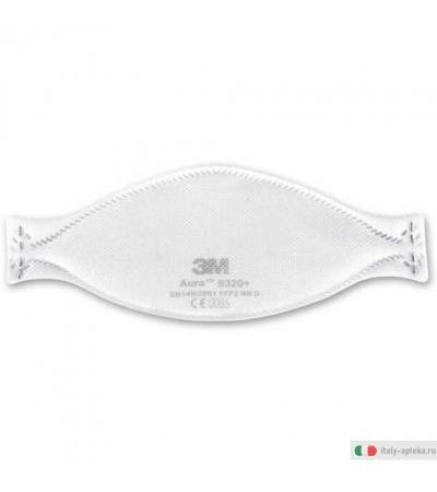 Respiratore per polveri Classe FFP2 NR D Aura 9320+