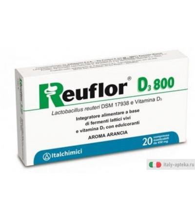 Reuflor D3 fermenti lattici 20 compresse