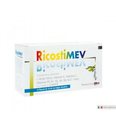 Ricostimev prodotto naturale 10 flaconi