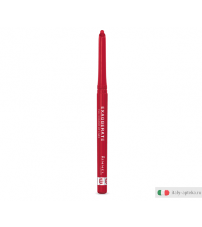 Rimmel London Matita Labbra Exaggerate 024 Red Diva