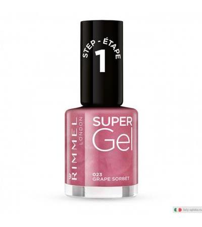Rimmel SuperGel Colore step 1 smalto 023 Grape Sorbet