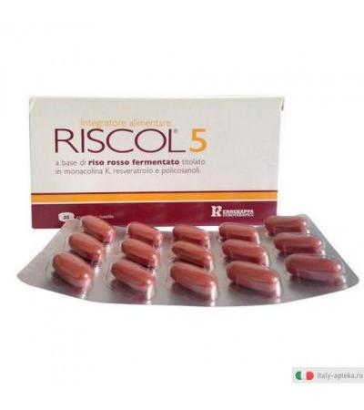 Riscol 5 mg controllo del colesterolo 30 compresse