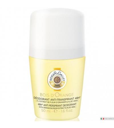 Roger&Gallet Bois d'Orange Deodorante anti-traspirante 48h roll-on 50ml