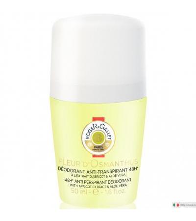 Roger&Gallet Fleur d'Osmanthus Deodorante anti-traspirante 48h roll-on 50ml