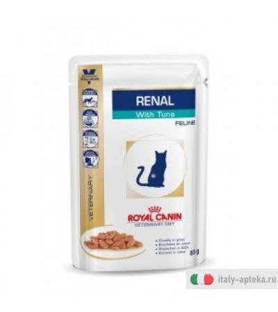 Royal Canin Renal Bocconi in salsa gusto tonno 12 busitne da 85g