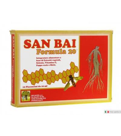 San Bai Formula 20 debolezza psico-fisica 12 flaconcini