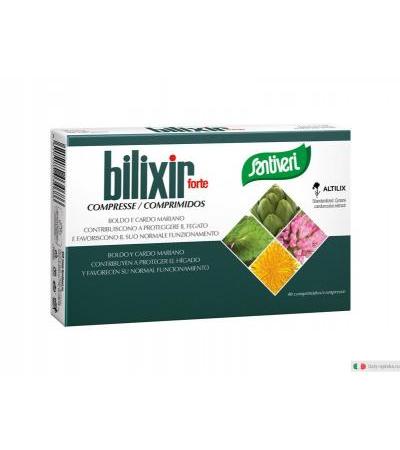 Santiveri Bilixir Forte integratore alimentare utile per la funzionalità digestiva 40 compresse